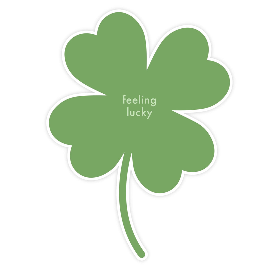 Feeling Lucky | Sticker - Pretty by Her- handmade locally in Cambridge, Ontario