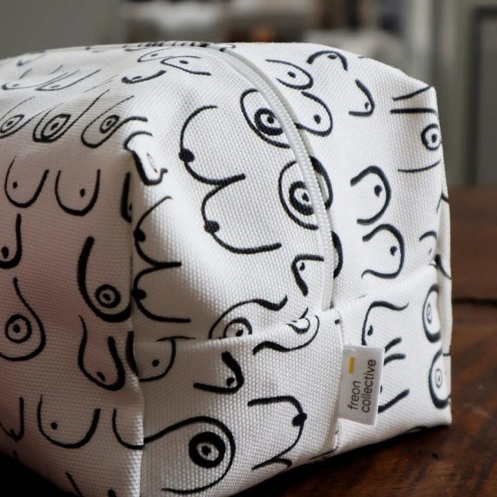 Makeup Bag Woman Series | Freon Collective - Pretty by Her- handmade locally in Cambridge, Ontario