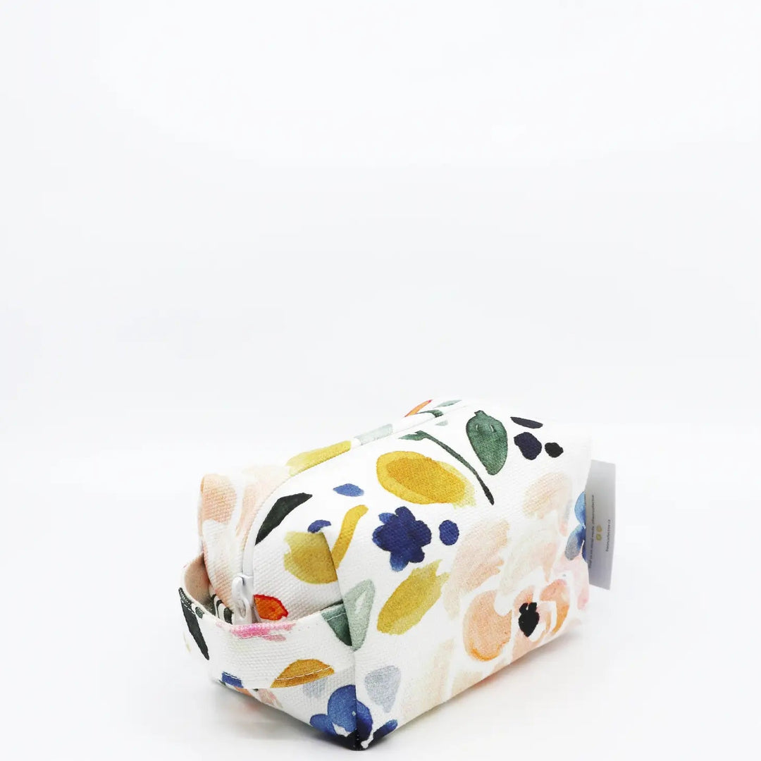 Mini Makeup Bag Sierra Florals | Freon Collective - Pretty by Her- handmade locally in Cambridge, Ontario