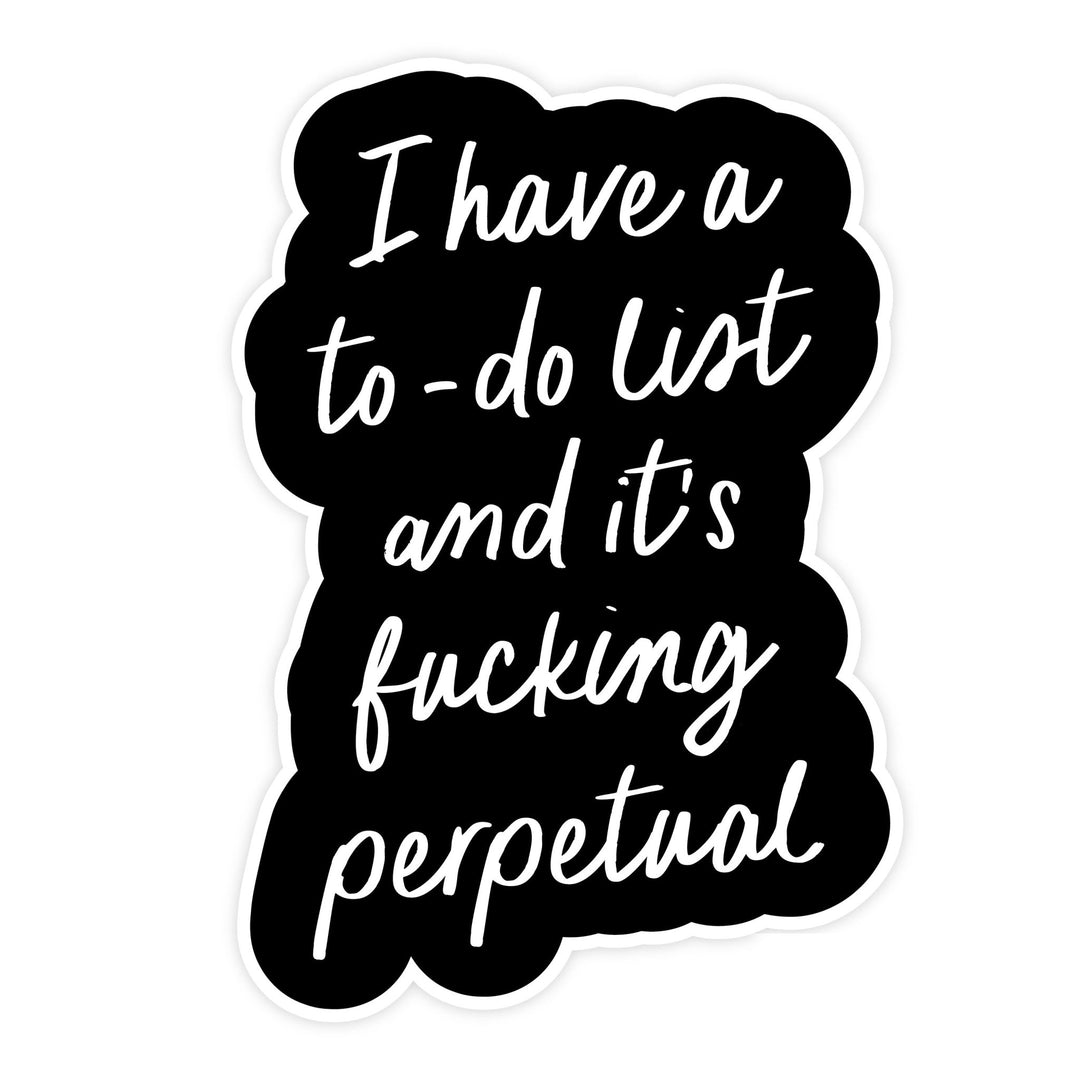 Perpetual To Do List | Magnet - Pretty by Her- handmade locally in Cambridge, Ontario