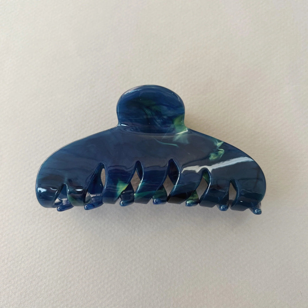 The Agatha II Dark Blue Hair Clip | Horace Jewelry - Pretty by Her- handmade locally in Cambridge, Ontario