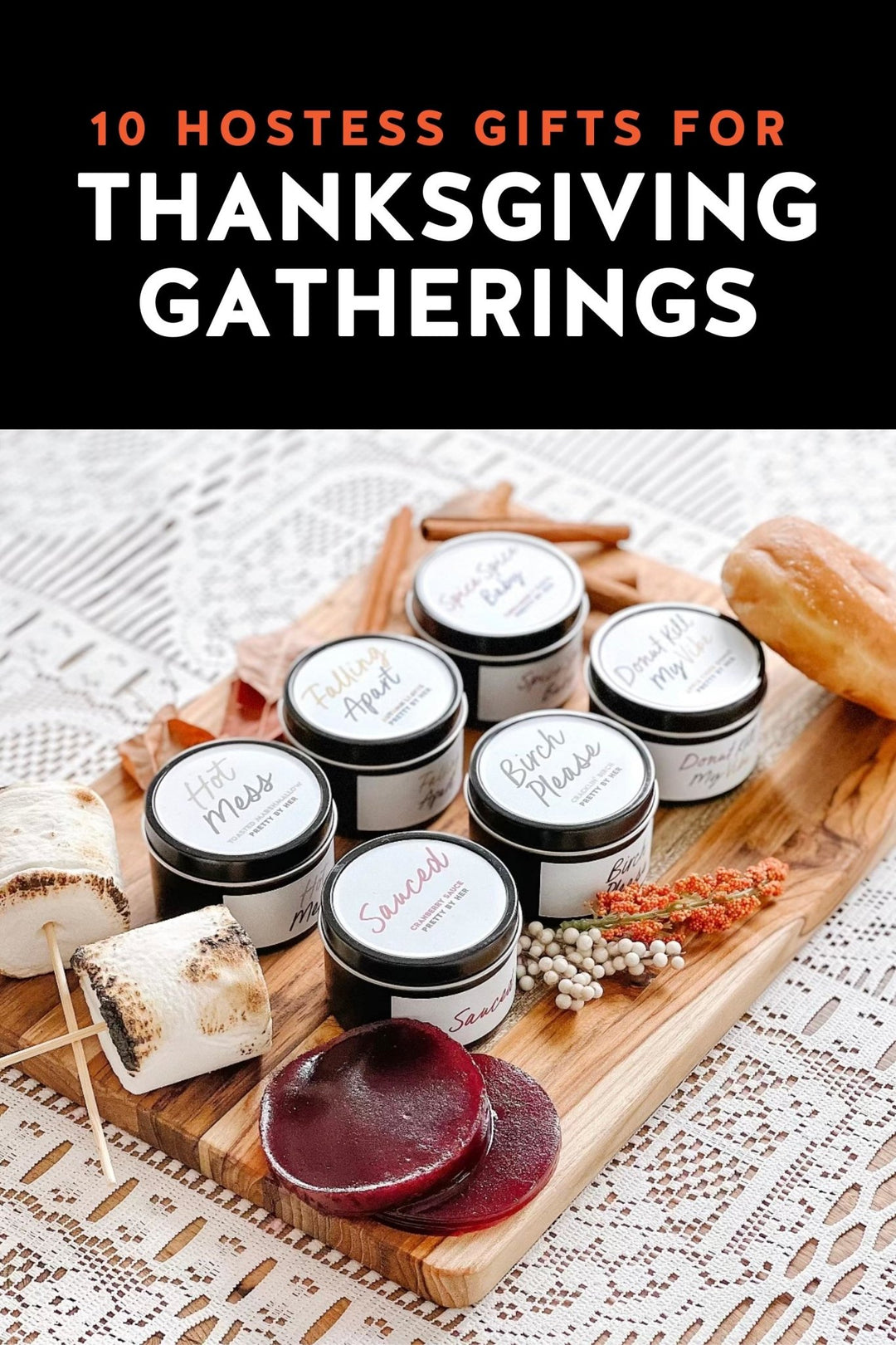 10 Hostess Gifts for Thanksgiving Gatherings - Pretty by Her
