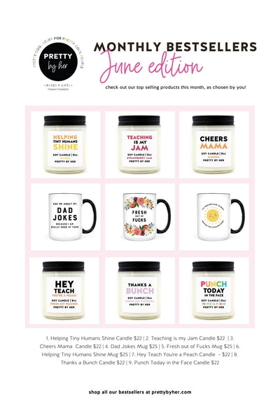 June Bestsellers at Pretty by Her