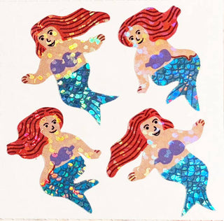 Sparkle Mermaid Stickers Nostalgia