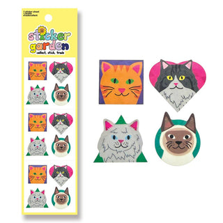 Prism Cats Learn Shapes Stickers for Kids Nostalgia