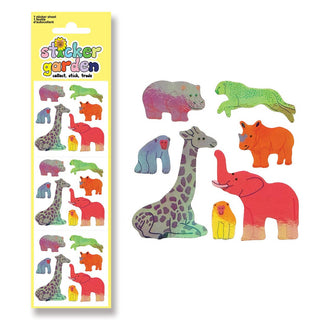 Pearl Wild Animal Stickers to Collect
