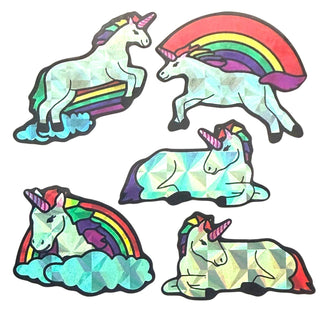 Prism Rainbow Unicorn Sticker Sheets