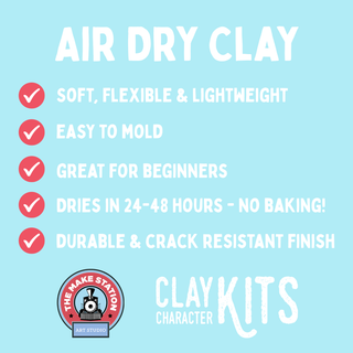 S'more Than A Feeling Air Dry Clay Kit |  Arts & Craft Kit