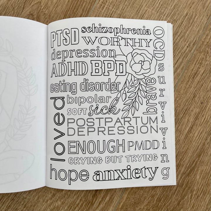 Deep Breaths Colouring Book | New Edition