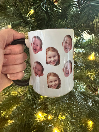 Custom Faces Mug (PLEASE READ DESCRIPTION)