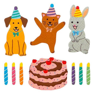 Glossy Birthday Pet Sticker Sheet