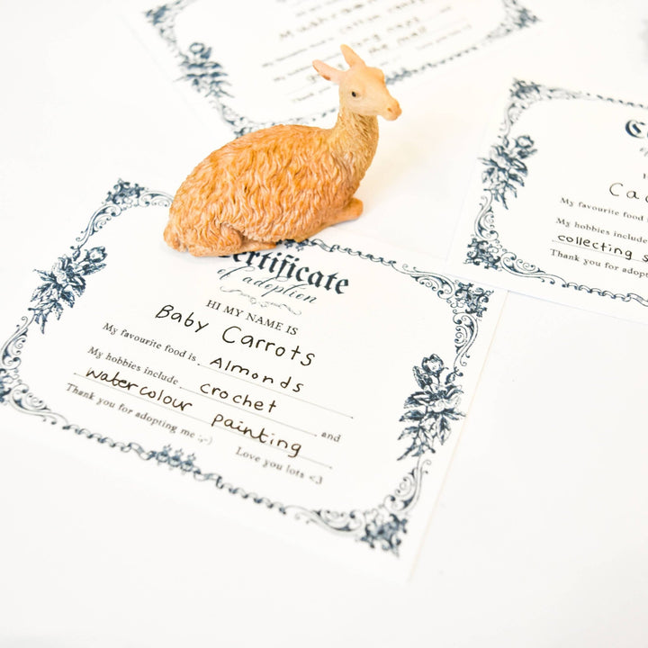 Adopt A Pet | Mini Mystery Animal - Pretty by Her - handmade locally in Cambridge, Ontario