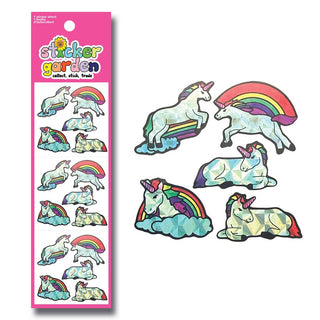 Prism Rainbow Unicorn Sticker Sheets