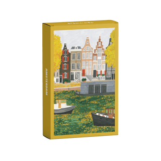 Amsterdam mini puzzle, 99 pieces - Pretty by Her - handmade locally in Cambridge, Ontario