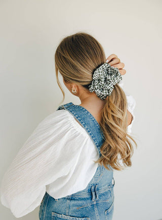 Aspen Jumbo Scrunchie - Pretty by Her- handmade locally in Cambridge, Ontario