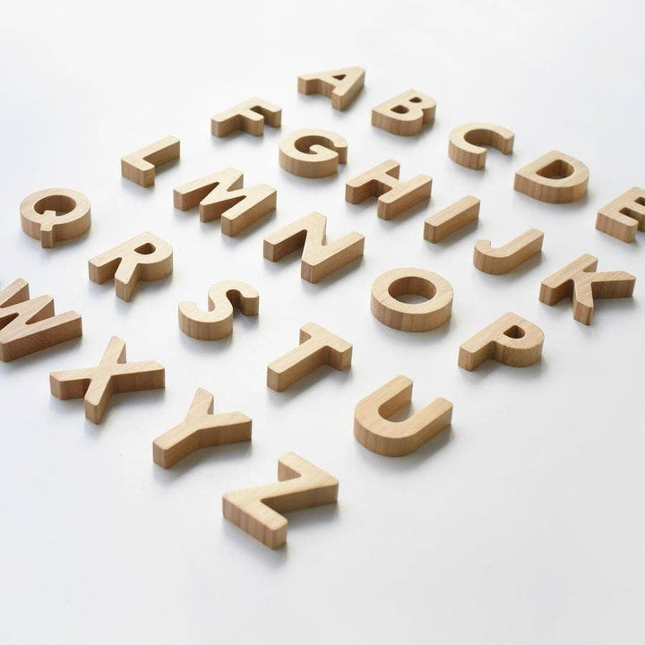 Bamboo Alphabet - Pretty by Her - handmade locally in Cambridge, Ontario
