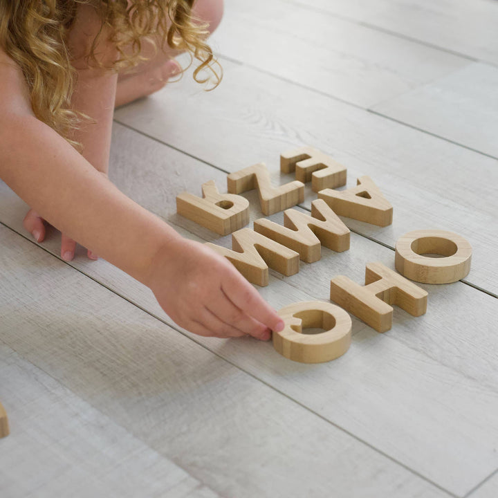 Bamboo Alphabet - Pretty by Her - handmade locally in Cambridge, Ontario