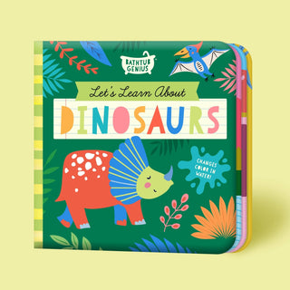 Bathtub Genius: Let's Learn About Dinosaurs - Pretty by Her - handmade locally in Cambridge, Ontario