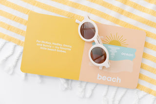 Beach Baby - Board Book - Pretty by Her - handmade locally in Cambridge, Ontario