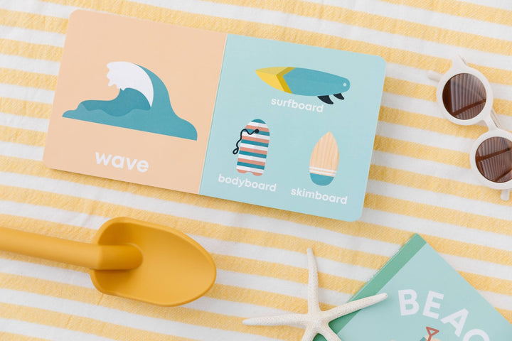 Beach Baby - Board Book - Pretty by Her - handmade locally in Cambridge, Ontario