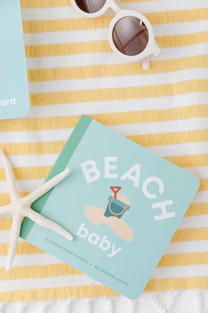 Beach Baby - Board Book - Pretty by Her - handmade locally in Cambridge, Ontario