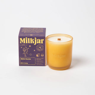 Before Sunrise - Milk & Honey Coconut Soy 8oz Candle - Pretty by Her- handmade locally in Cambridge, Ontario