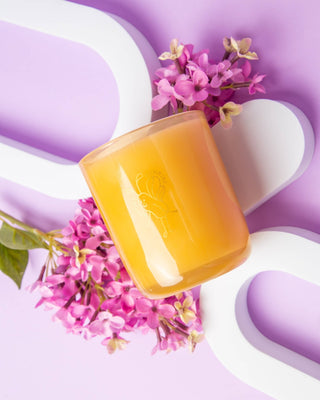 Before Sunrise - Milk & Honey Coconut Soy 8oz Candle - Pretty by Her- handmade locally in Cambridge, Ontario