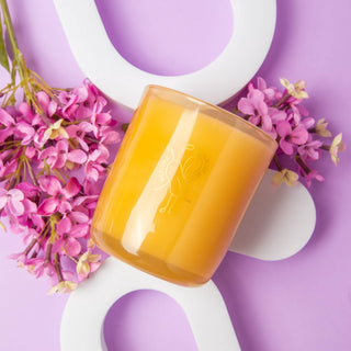 Before Sunrise - Milk & Honey Coconut Soy 8oz Candle - Pretty by Her- handmade locally in Cambridge, Ontario