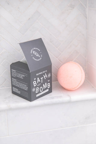 Bergamot & Grapefruit Bath Bomb - Pretty by Her- handmade locally in Cambridge, Ontario