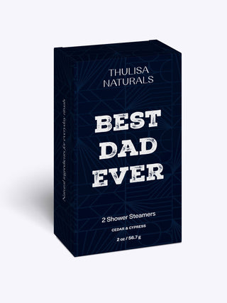 Best Dad Ever Shower Steamers | Cedar - Cypress - Pretty by Her - handmade locally in Cambridge, Ontario