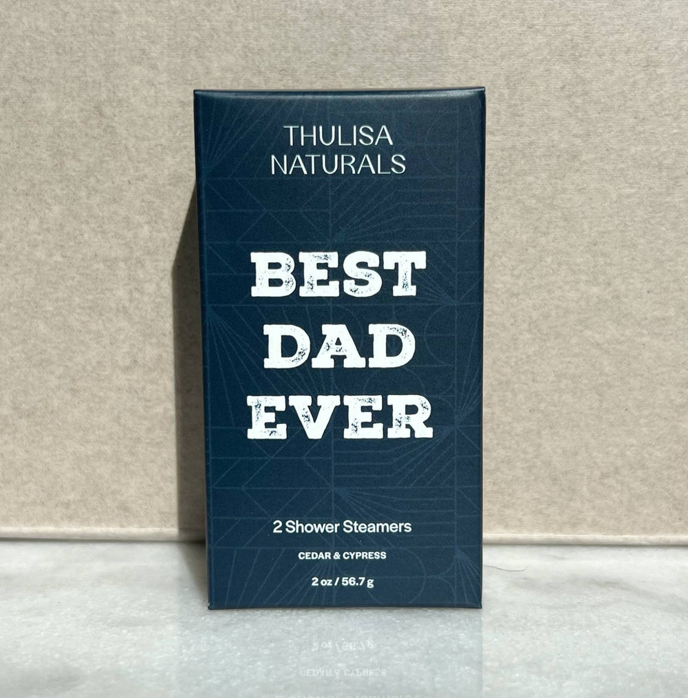 Best Dad Ever Shower Steamers | Cedar - Cypress - Pretty by Her - handmade locally in Cambridge, Ontario