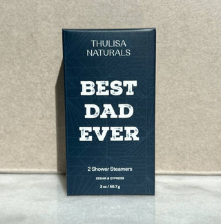 Best Dad Ever Shower Steamers | Cedar - Cypress - Pretty by Her - handmade locally in Cambridge, Ontario