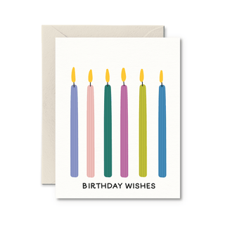 Birthday Wishes Card - Pretty by Her - handmade locally in Cambridge, Ontario
