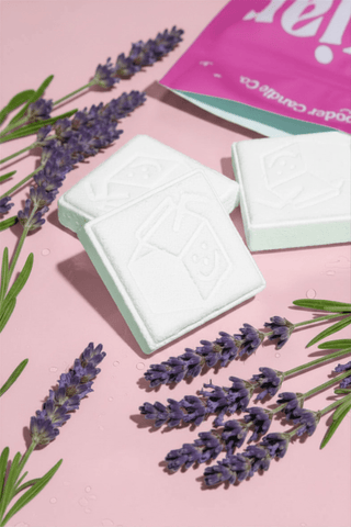 Bloom Shower Steamers - Lavender, Cedar & Ylang Ylang - Pretty by Her- handmade locally in Cambridge, Ontario