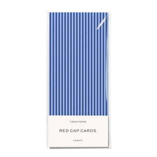 Blue Pinstripes tissue paper: 5 Sheets - Pretty by Her- handmade locally in Cambridge, Ontario