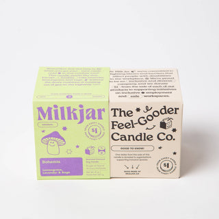 Bohemia - Lemongrass, Lavender & Sage Coconut Soy 8oz Candle - Pretty by Her- handmade locally in Cambridge, Ontario