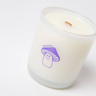 Bohemia - Lemongrass, Lavender & Sage Coconut Soy 8oz Candle - Pretty by Her- handmade locally in Cambridge, Ontario