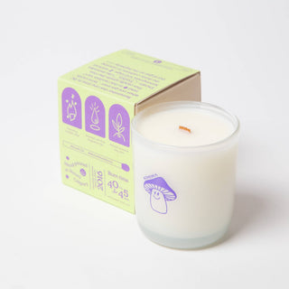 Bohemia - Lemongrass, Lavender & Sage Coconut Soy 8oz Candle - Pretty by Her- handmade locally in Cambridge, Ontario