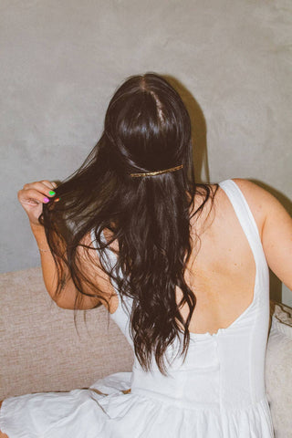 Bumpy Bar Barrette - Pretty by Her- handmade locally in Cambridge, Ontario