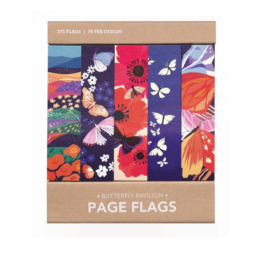 Butterfly Pavilion Page Flags - Pretty by Her - handmade locally in Cambridge, Ontario