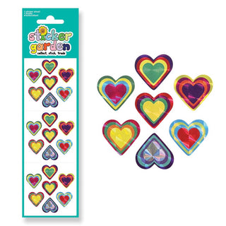 Prism Heart Stickers to Collect