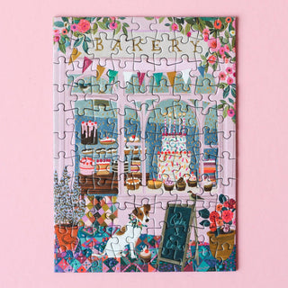 Cake & Love mini puzzle, 99 pieces - Pretty by Her - handmade locally in Cambridge, Ontario