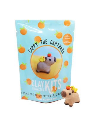 Capybara DIY Polymer Clay Kit | Arts & Craft Kit - Pretty by Her- handmade locally in Cambridge, Ontario