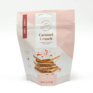 Caramel Crunch - Candy Cane - Pretty by Her- handmade locally in Cambridge, Ontario