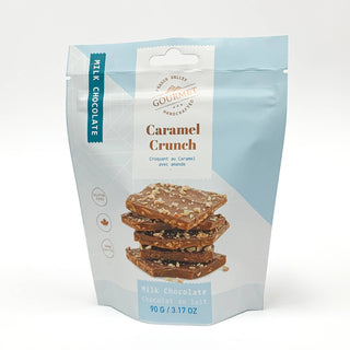 Caramel Crunch - Milk Chocolate - Pretty by Her- handmade locally in Cambridge, Ontario
