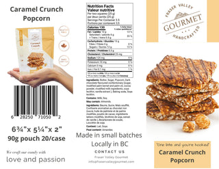 Caramel Crunch - Popcorn - Pretty by Her- handmade locally in Cambridge, Ontario