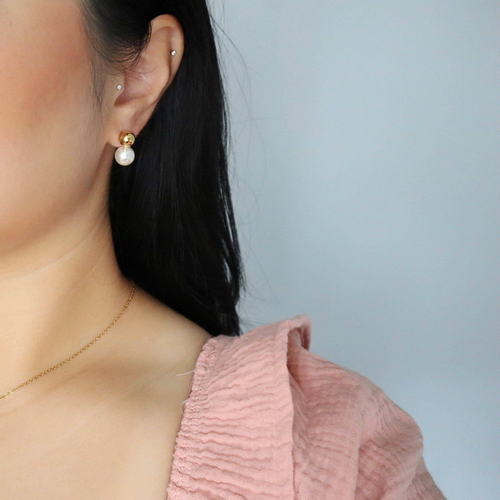 Cassie Earrings - Pretty by Her - handmade locally in Cambridge, Ontario