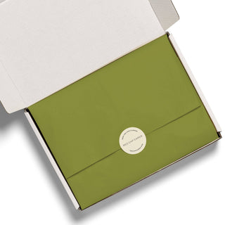 Chartreuse tissue paper: 8 Sheets - Pretty by Her- handmade locally in Cambridge, Ontario
