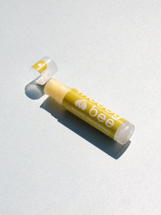 Chocolate Dipped Banana Bees Wax Lip Balm - Pretty by Her- handmade locally in Cambridge, Ontario