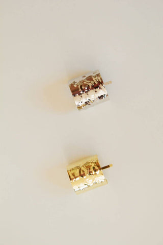 Cleopatra's Ponytail Cuff: Gold - Pretty by Her- handmade locally in Cambridge, Ontario